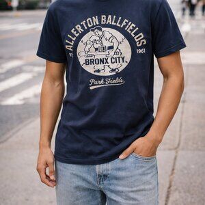 Allerton Ballfields Navy Blue T-Shirt